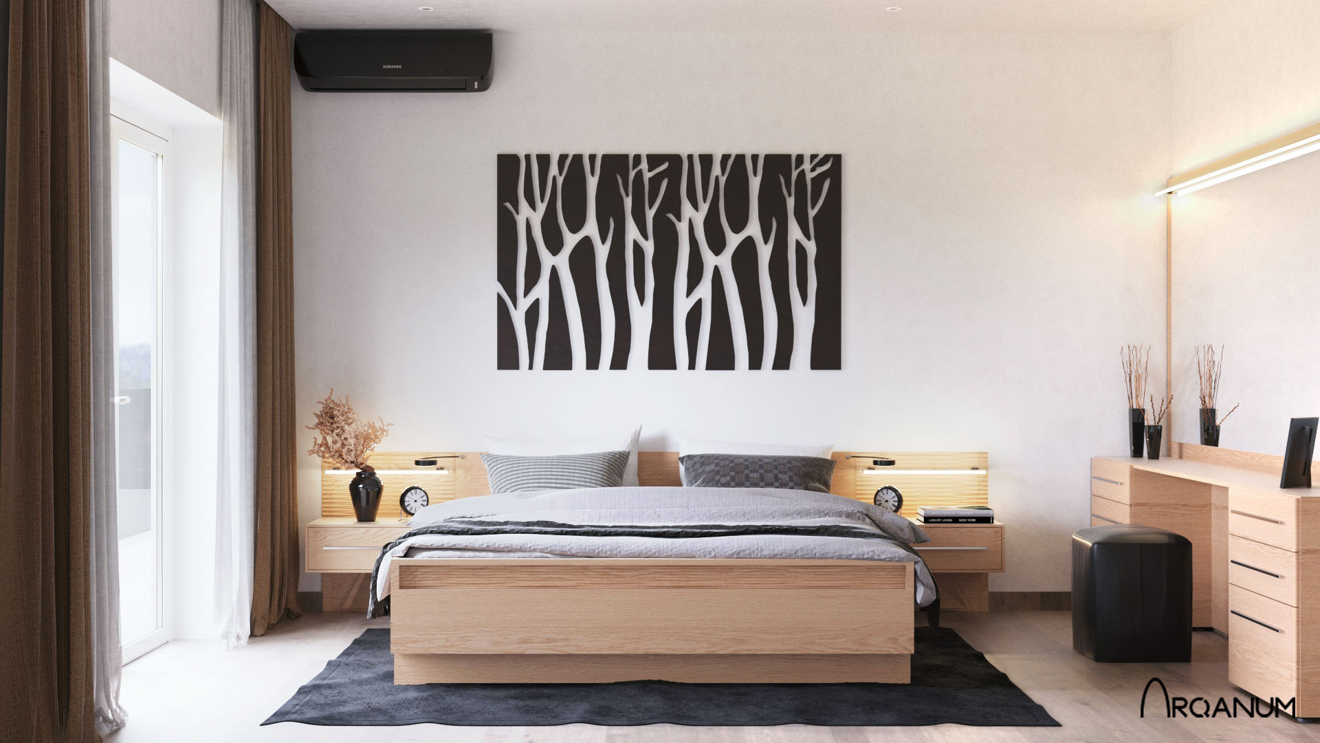 Edificio de viviendas en Ávila, dormitorio